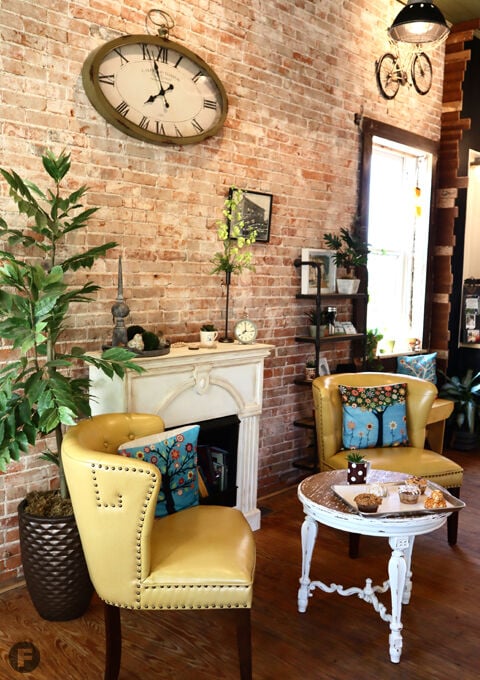 The Corner Cup Micro-Bakery Interior
